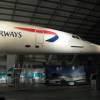 The Concorde @ its resting place in the hangar on Barbados