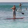 Arjen & Brian paddling out @ Batts Rock Barbados