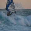 Arjen ripping his 2008 Fanatic New Wave @ Seascape Beach House Barbados