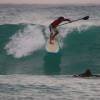 Kevin Talma in SUP action @ South Point Barbados