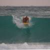 Arjen taking off a nice wave @ South Point Barbados