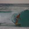 Arjen surfing his McTavish Carver 7'7 @ South Point Barbados