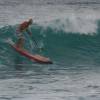 Arjen stand up paddle surfing his 12'2 Starboard @ Surfers Point Barbados
