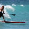 Arjen SUP @ Surfers Point  Barbados