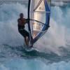 Arjen in the white water @ Seascape Beach House Barbados