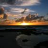 Sunrise on the beach @ Seascape Beach House Barbados