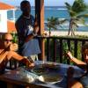 Arjen, Tony & Sean on the upperdeck @ Brian Talma's surfshop @ Silver Rock Barbados