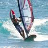 Santa sup windsurfing on X-mas day @ Barbados