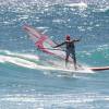 Santa sup surfing on X-mas day @ Barbados