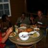 Bajan X-mas dinner with delicious Bajan hammm @ Seascape Beach House Barbados