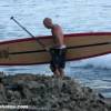 Arjen coming out the water @ South Point Barbados