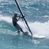 Arjen riding his Allwave @ Seascape Beach House Barbados