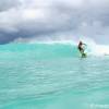 Arjen surfing his McTavish Carver 7'7 on a north swell @ Barbados
