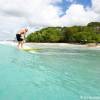 Arjen surfing @ Bats Rock Barbados