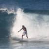 Bryte surfing Soupbowls @ Bathsheba Barbados
