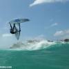 Arjen backlooping @ De Action Beach Barbados