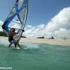 Arjen tacking @ de Action Beach Barbados