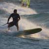 Kyle stand up paddle surfing @ Surfers Point Barbados