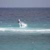 Arjen taking of @ the Silver Sands Reef Barbados