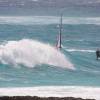 Arjen windsurfing & Jason kiting @ Seascape Beach House Barbados