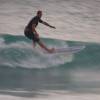 Maarten Huisman surfing South Point @ Barbados in the twilight zone