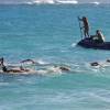 Long distance open ocean swimming contest @ the Barbados Watermen Festival 2008