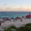 De Action Beach in the sunset @ the Barbados Watermen Festival 2008