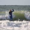 Arjen stand up paddlesurfing @ da Northshore of Renesse