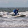 Stand up paddle surfing @ Renesse