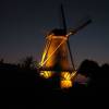 Windmill @ night @ Zierikzee