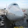 The Virgin Atlantic Boeing 747 ready to fly to Surfers Paradise Barbados