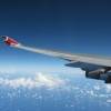 Flying over the Atlantic Ocean with Virgin Atlantic