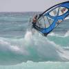 Arjen going for a backside off the lip 3 @ Surfers Point Barbados