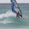 Arjen riding the new Fanatic Twin 84 @ Surfers Point Barbados