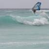 Arjen jumping a nice wave one handed @ Surfers Paradise Barbados