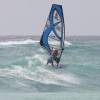 Arjen waveriding the new Fanatic Twin 84 @ Surfers Point Barbados