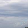 Virgin Atlantic Boeing 747 flying above Miami Beach Barbados