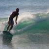 Arjen surfing a Northswell @ da Westcoast of Barbados