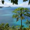 View from Tortola towards the US Virgin Islands