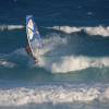 Arjen riding the waves @ Surfers Point Barbados