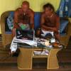 Arjen & Brian checking the pics @ Seascape Beach House