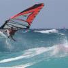 Arjen flying one handed @ Surfers Point Barbados