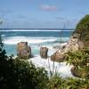 Checking the surf in the north of Barbados 