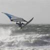 Windsurfing Renesse @ work, testing the new Sailboards Tarifa Twin Fin