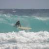 Alan Burke longboarding  @ Brandon's (Barbados Surfing Asociation contest)