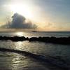 Schooner @ anchor on the Westcoast after sailing around Barbados