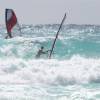 Down the  line waveriding with the Sailboards Tarifa + Tushingham Rock