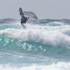 Sailboards Tarifa Custom waveboard one handed @ Barbados 2011