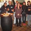 Eating tapas in a local bar in Tarifa with the Sailboards Tarifa Team