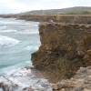 Cliff height checking @ River Bay Barbados